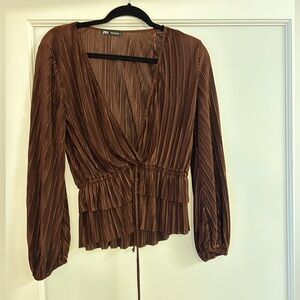 Two piece pants set from Zara.